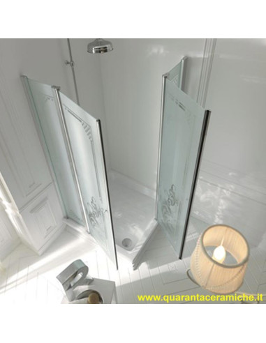 Althea piatto doccia Ito 80x80  in ceramica H5,5 cm