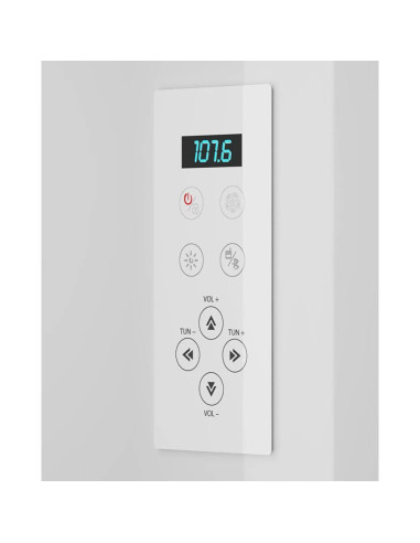 Albatros cabina doccia Keybox A900 90x90 vaporsystem con bagno turco tonda