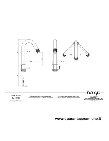 Hansgrohe Focus miscelatore monocomando per lavabo 70
