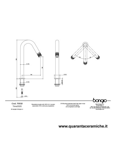 Hansgrohe Focus miscelatore monocomando per lavabo 70