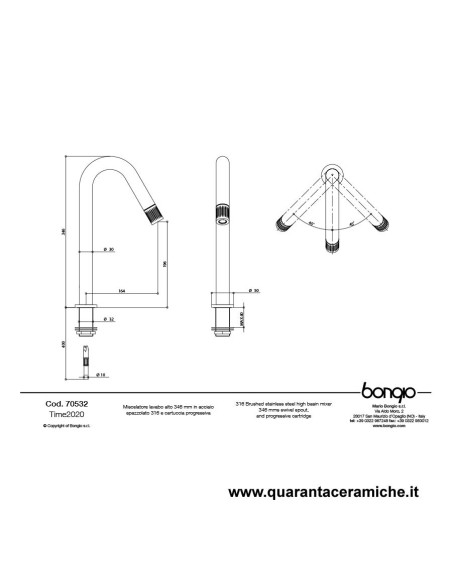 Hansgrohe Focus miscelatore monocomando per lavabo 70