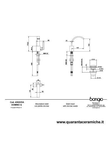 Hansgrohe Focus miscelatore monocomando per lavabo 70