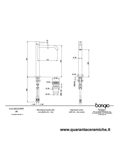 Hansgrohe Focus miscelatore monocomando per lavabo 70