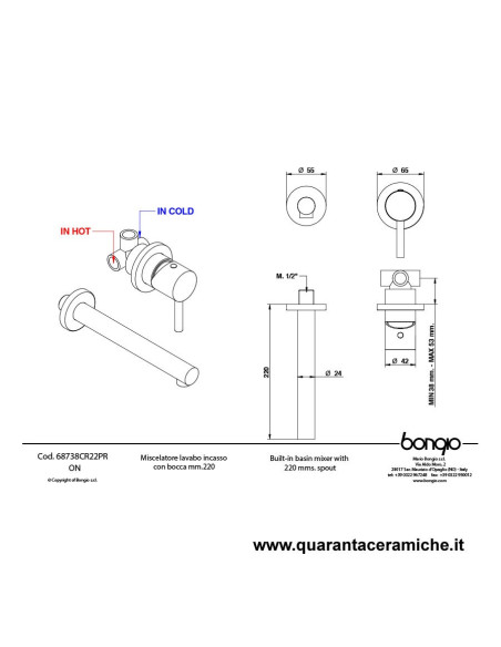 Hansgrohe Focus miscelatore monocomando per lavabo 70