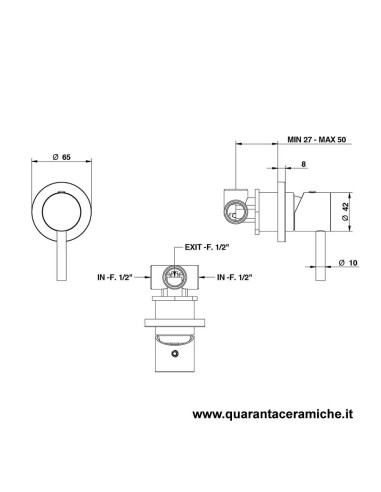 Hansgrohe Focus miscelatore monocomando per lavabo 70