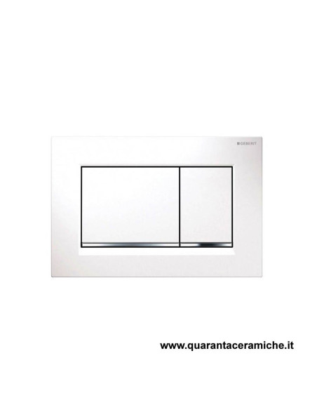 Placca di comando Geberit Sigma 01 Bianco