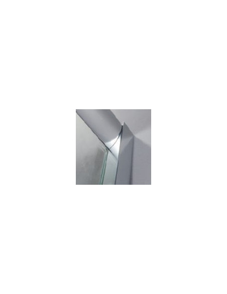 Nolan box doccia rettangolare 80x100 cristallo trasparente 6 mm altezza 185 cm
