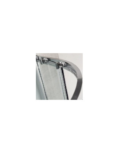 Nolan box doccia semicircolare 90x90 cristallo trasparente 6 mm altezza 185 cm