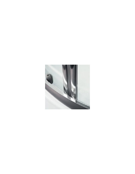 Nolan box doccia semicircolare 75x75 cristallo trasparente 6 mm altezza 185 cm