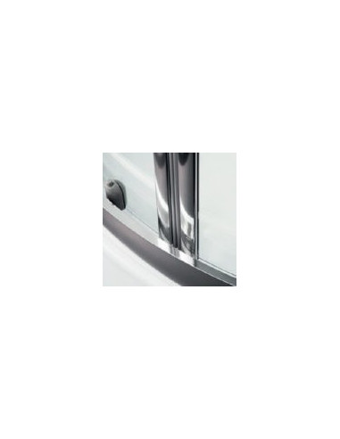 Nolan box doccia semicircolare 90x90 cristallo trasparente 6 mm altezza 185 cm