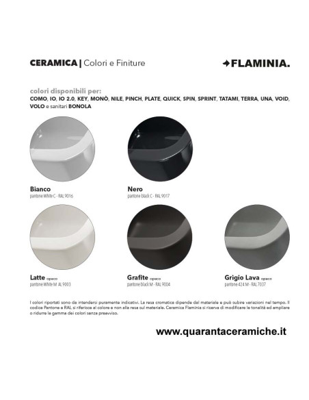 Ceramica Flaminia App kit sospeso vaso Goclean, bidet e coprivaso rallentato avvolgente