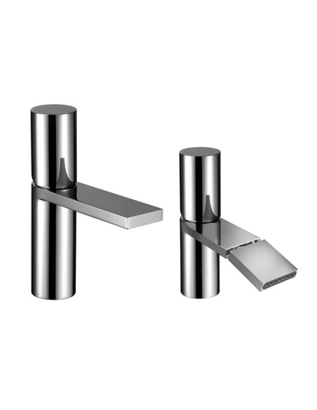 Fantini AF/21 Miscelatore lavabo monoforo cromo con cartuccia progressiva