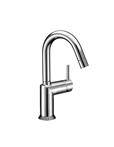 Fantini AF/21 Miscelatore lavabo monoforo cromo con cartuccia progressiva