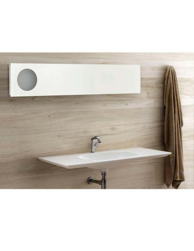 Ceramica Flaminia Bloom lavabo a consolle sospeso cm 107 colorato