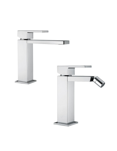 Bugnatese Oxford miscelatore monocomando lavabo e bidet