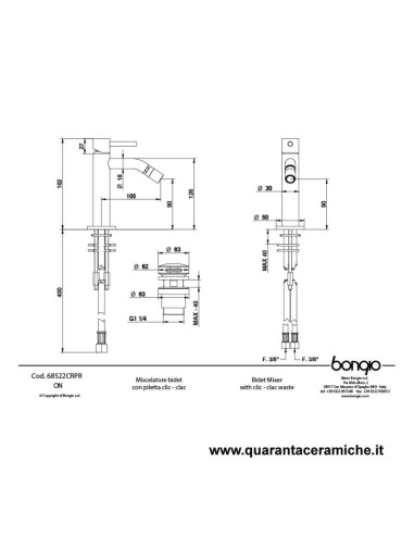 Hansgrohe Focus miscelatore monocomando per lavabo 70