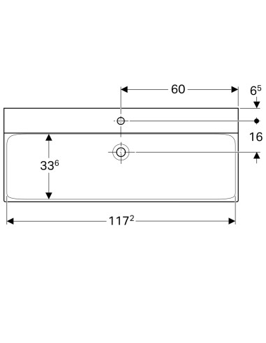 Lavabo Geberit Xeno²