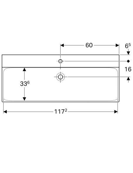 Lavabo Geberit Xeno²