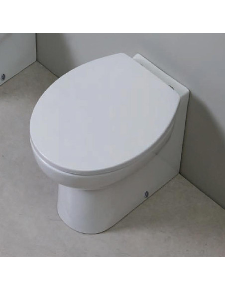 KERASAN BIT VASO FILO MURO COMPLETO DI SEDILE SOFT CLOSE