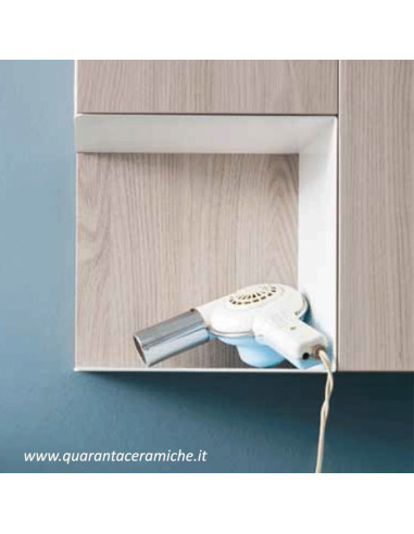 Mobile lavatoio in resina 60x60x84cm