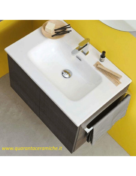 Mobile lavatoio in resina 60x60x84cm