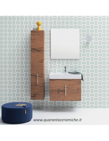 Mobile lavatoio in resina 60x60x84cm