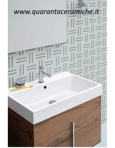 Mobile lavatoio in resina 60x60x84cm