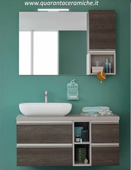 Mobile lavatoio in resina 60x60x84cm