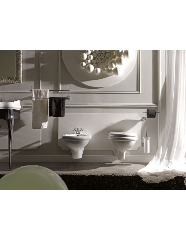 Sanitari Retrò sosepsi vaso, bidet e coprivaso