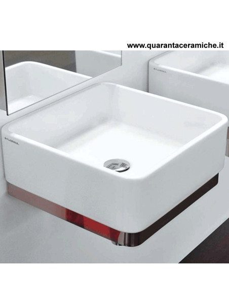 Flaminia Acquagrande lavabo sospeso o da appoggio cm 60