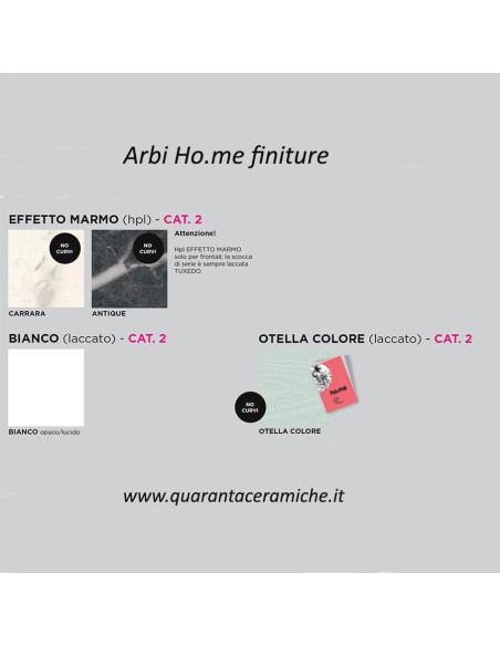 Arbi Ho.me mobile bagno canapa opaco