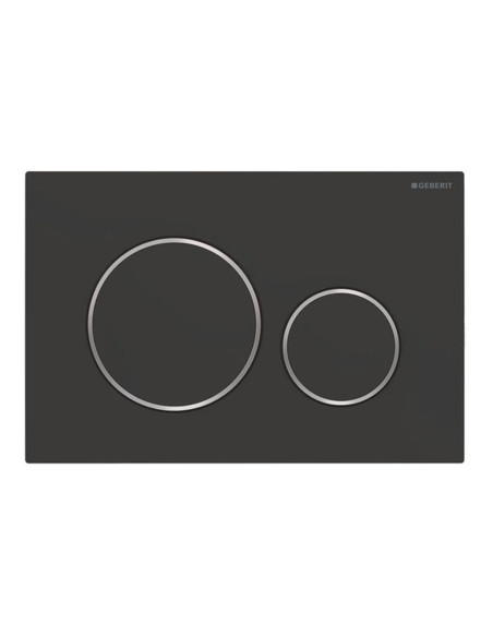 Flush plate Geberit Sigma 20 White/Chrome/White