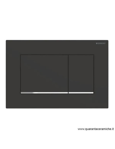 Flush plate Geberit Sigma 30 white/chrome/white