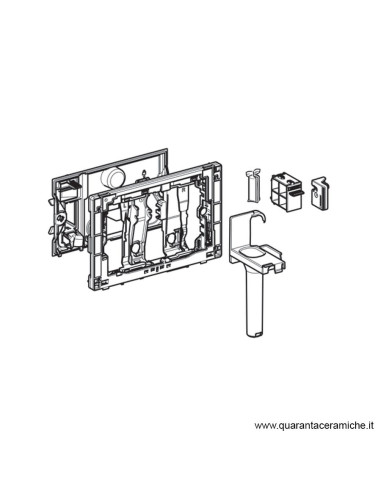 Sistema Geberit DuoFresh con igenizzante