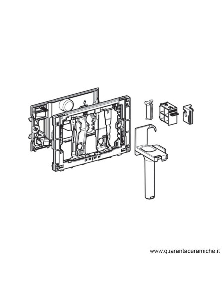Sistema Geberit DuoFresh con igenizzante