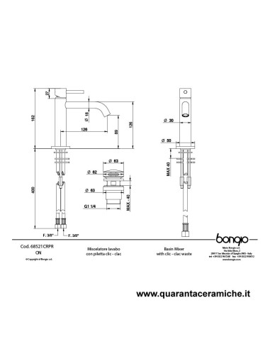 Hansgrohe Focus miscelatore monocomando per lavabo 70