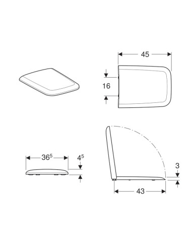 Sanitari Filo Muro Geberit Icon
