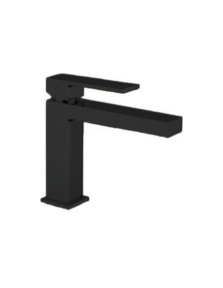 Paini Dax RS black basin mixer with high spout