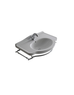 Galassia Ethos wall-hung or pedestal washbasin 75 cm