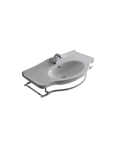 Galassia Ethos wall-hung or pedestal washbasin 95 cm