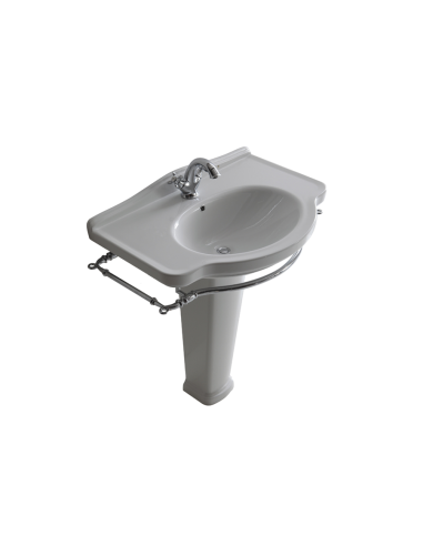 Galassia Ethos wall-hung or pedestal washbasin 75 cm