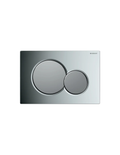 Geberit Sigma 01 Chrome Glossy - Satin Chrome control plate