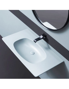Flaminia Nudaflat 90 suspended console sink