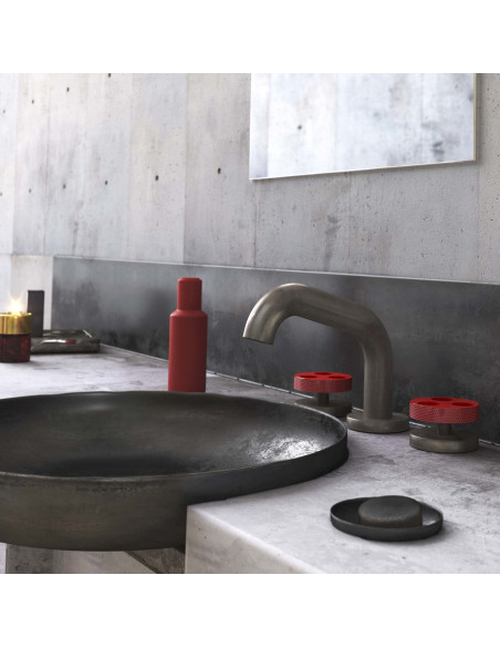 Bongio Faucet BOWLING Collection for three-hole washbasin