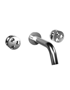 Bongio sink group BOWLING collection three recessed holes with 190mm mouth