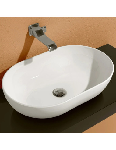 Flaminia App Washbasin for 62 cm MILK