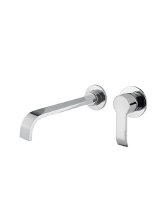 Bugnatese Tess single lever wall mounted washbasin mixer
