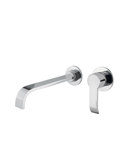 Bugnatese Tess single lever wall mounted washbasin mixer