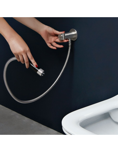 antoniolupi Giro Schizzo idroscopino in acciaio inox