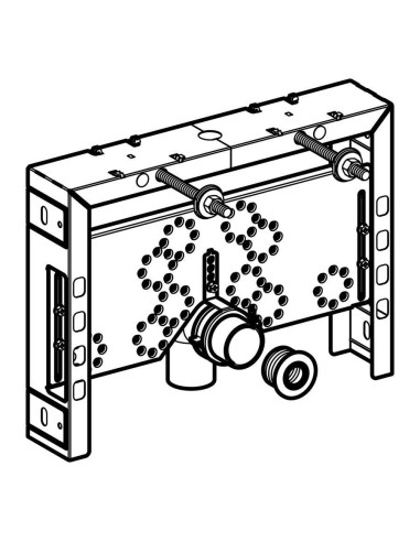 Geberit Combifix module for suspended bidet